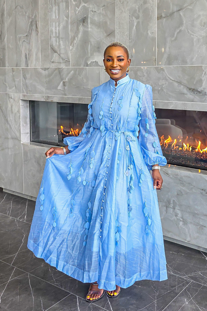 Lisa Dress | Blue