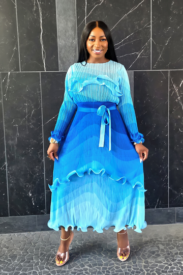 Valerie Dress | Blue