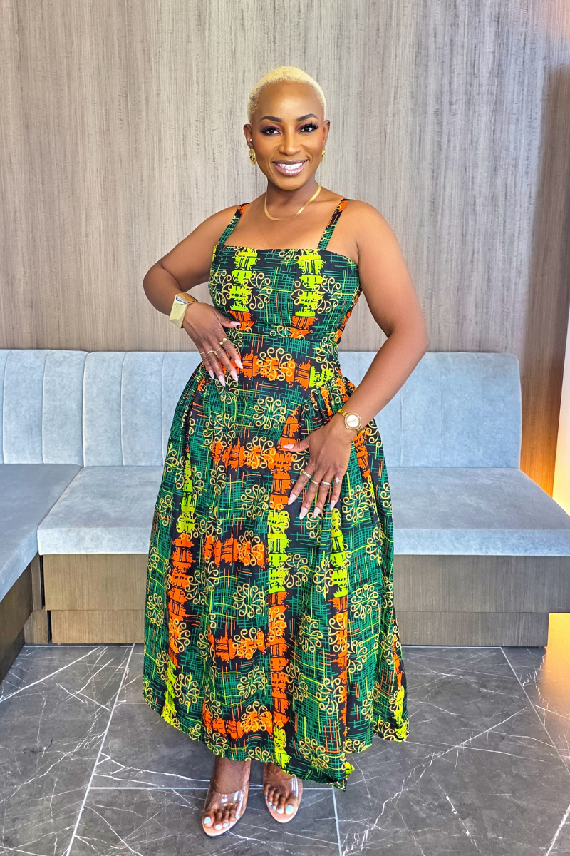 Bose Summer Dress |Green