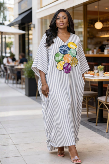 Lolly Oversize Kaftan LINEN | GREY