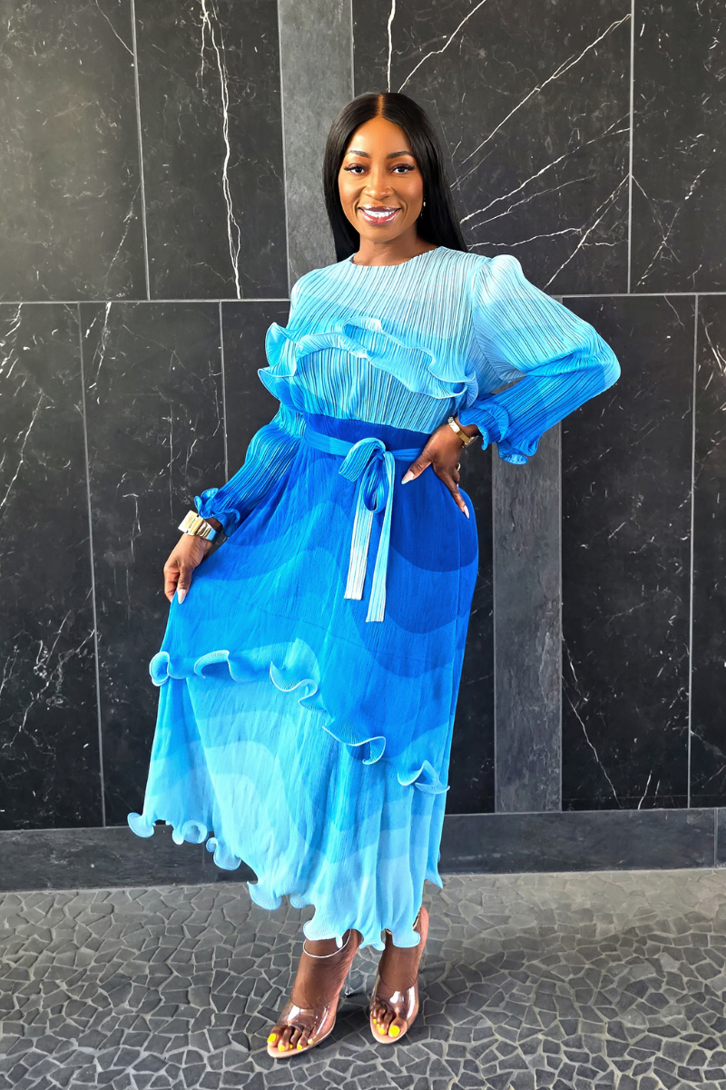 Valerie Dress | Blue