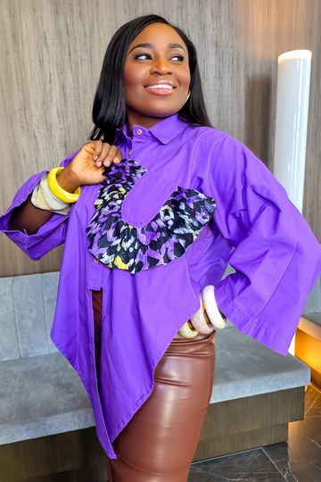 Untouchable Shirt | Purple