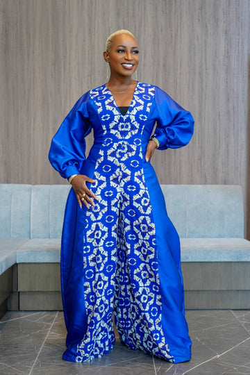 Nia Jumpsuit|Blue