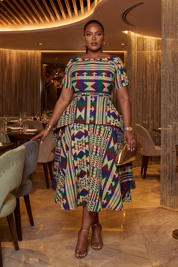 Adunni Akwete Midi Dress