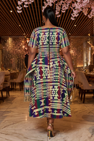 Adunni Akwete Midi Dress