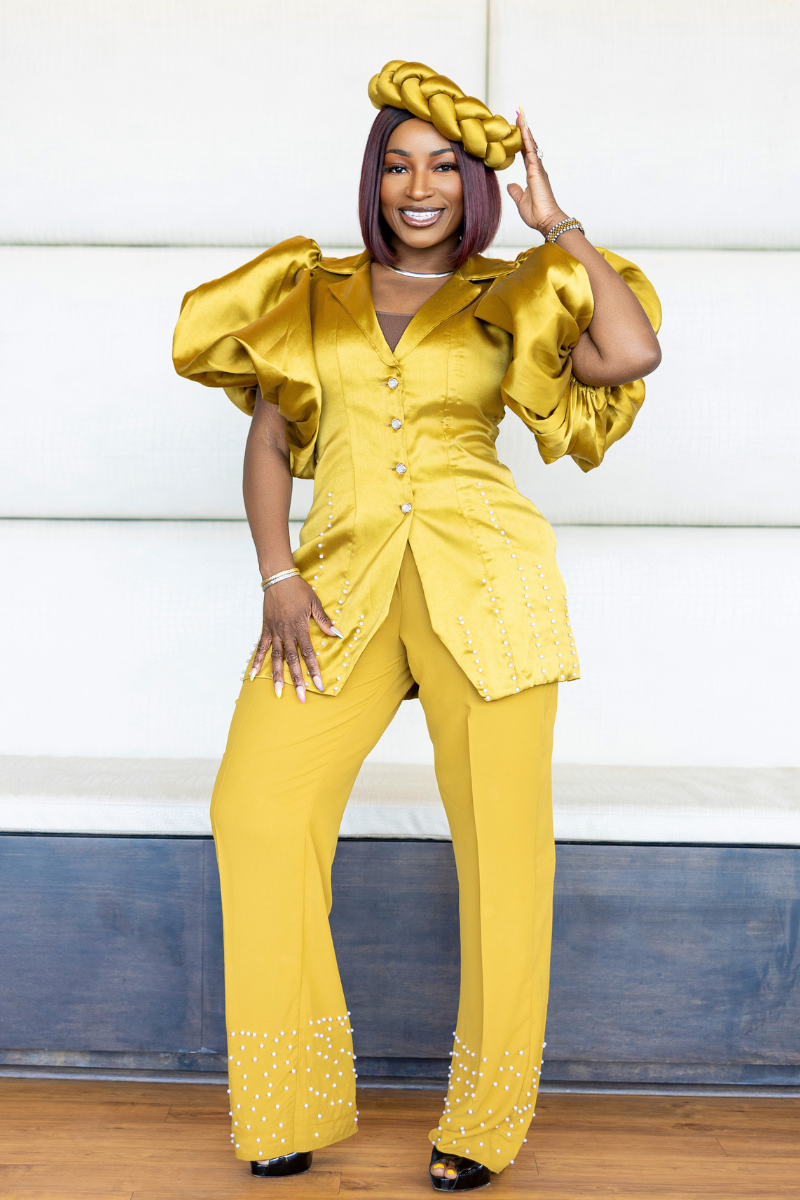 Leah Blazer 3 Piece Set