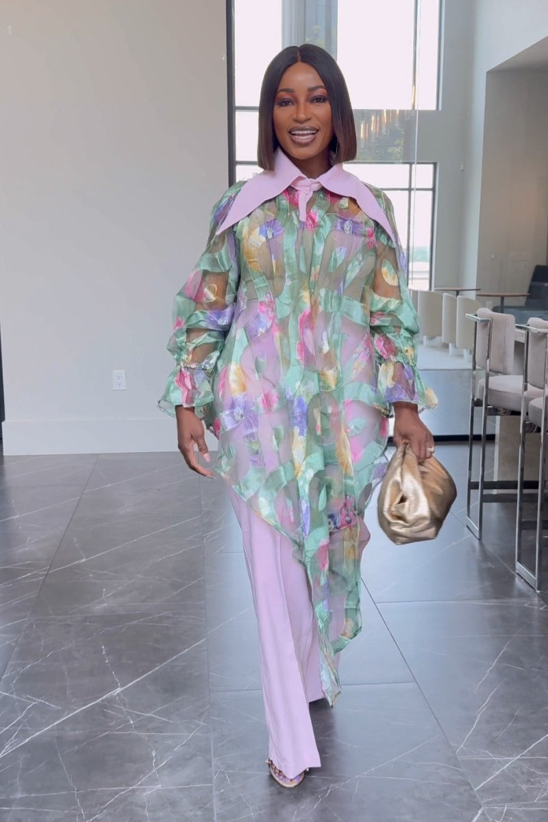 Candy Chiffon Set | Pink
