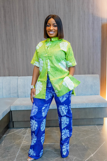 UWA Adire Set | Green