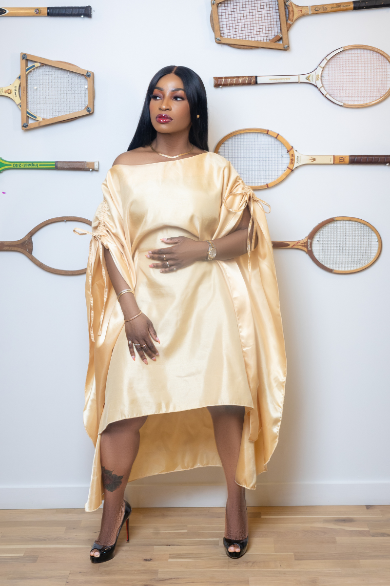 Ruth Skirt Set | Gold