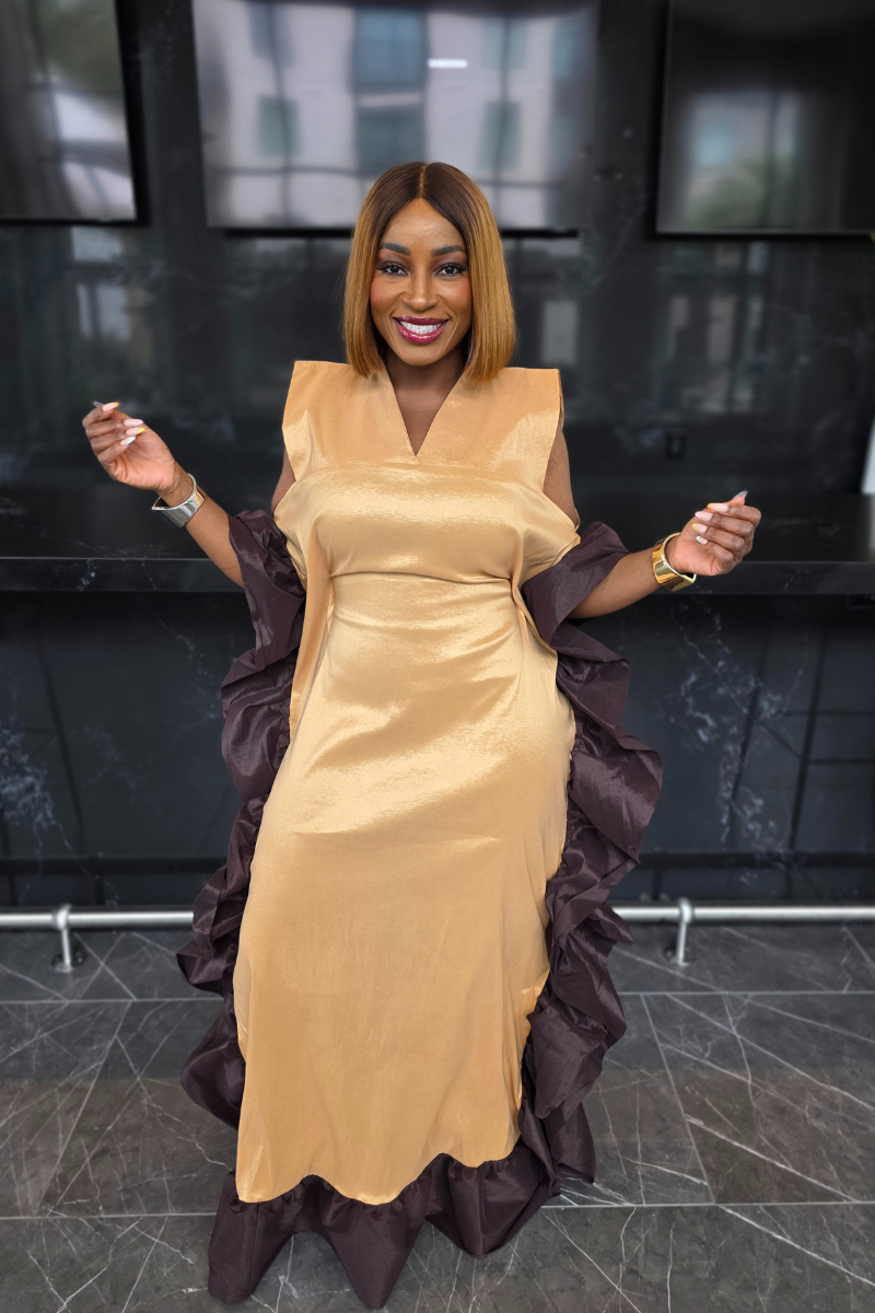 Raw Silk BouBou| Gold