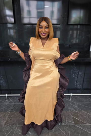 Raw Silk BouBou| Gold