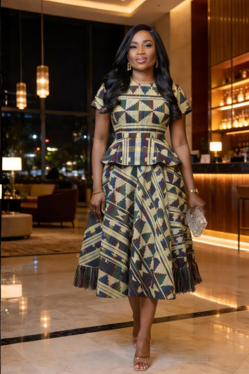 Adunni Akwete Midi Dress