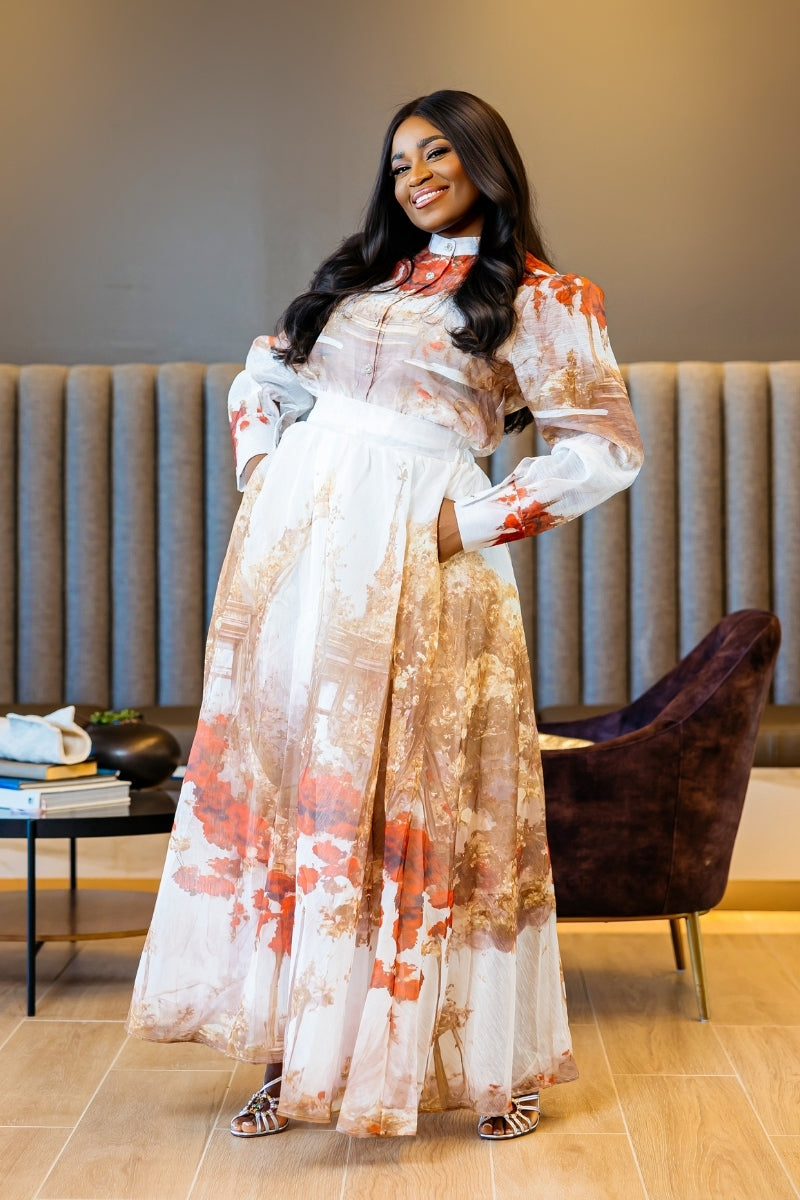 Eden Blossom Skirt Set