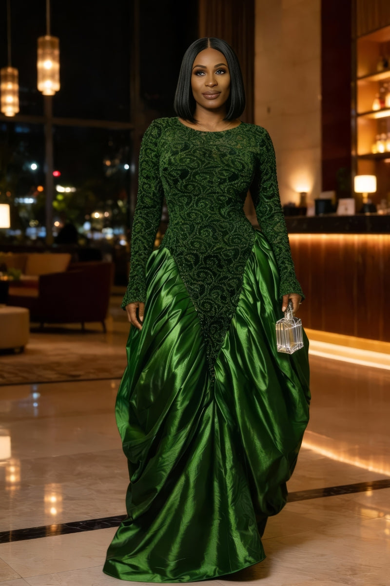 Lush Regal Gown | Green