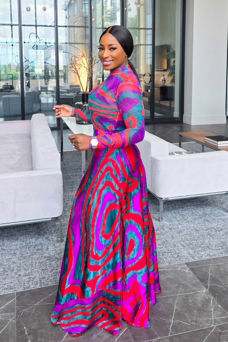 Haley Silk Skirt Set