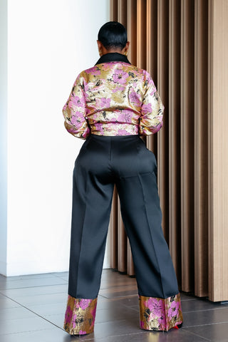Vera Brocade Pants Set