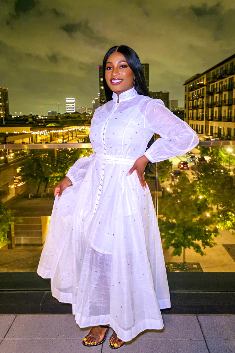 Snow Dress | White