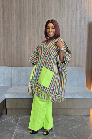 Nala Aso-Oke Set|Red