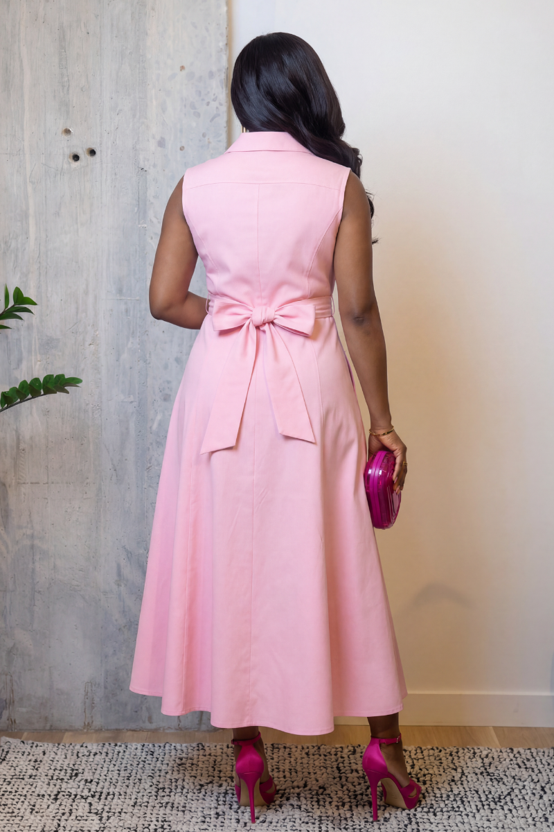 Emma Serene Dress | Pink