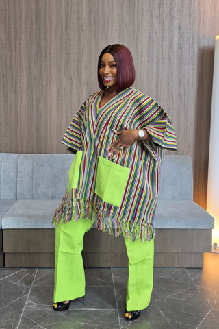 Nala Aso-Oke Set|Red
