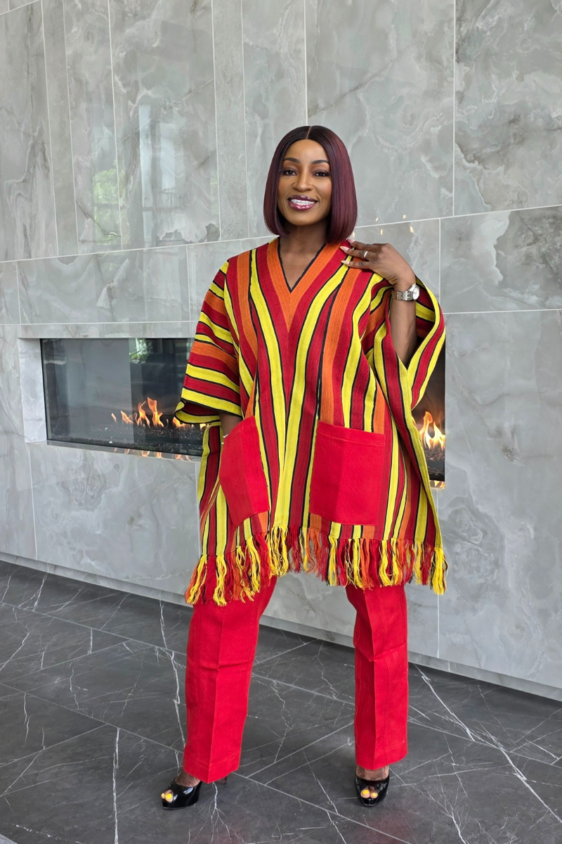 Nala Aso-Oke Set|Red