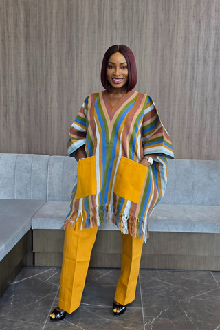 Nala Aso-Oke Set|Red