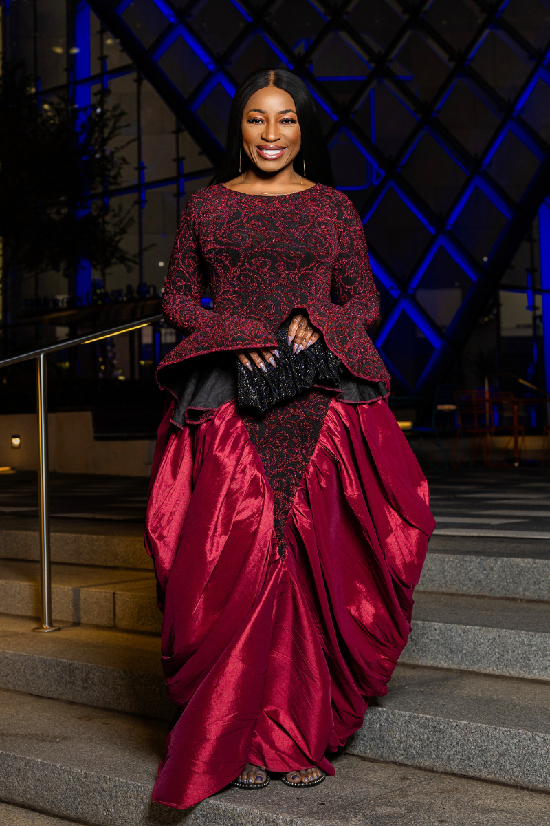 Lush Regal Gown | Wine