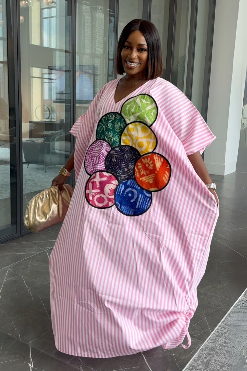 Lolly Oversize Kaftan | Pink