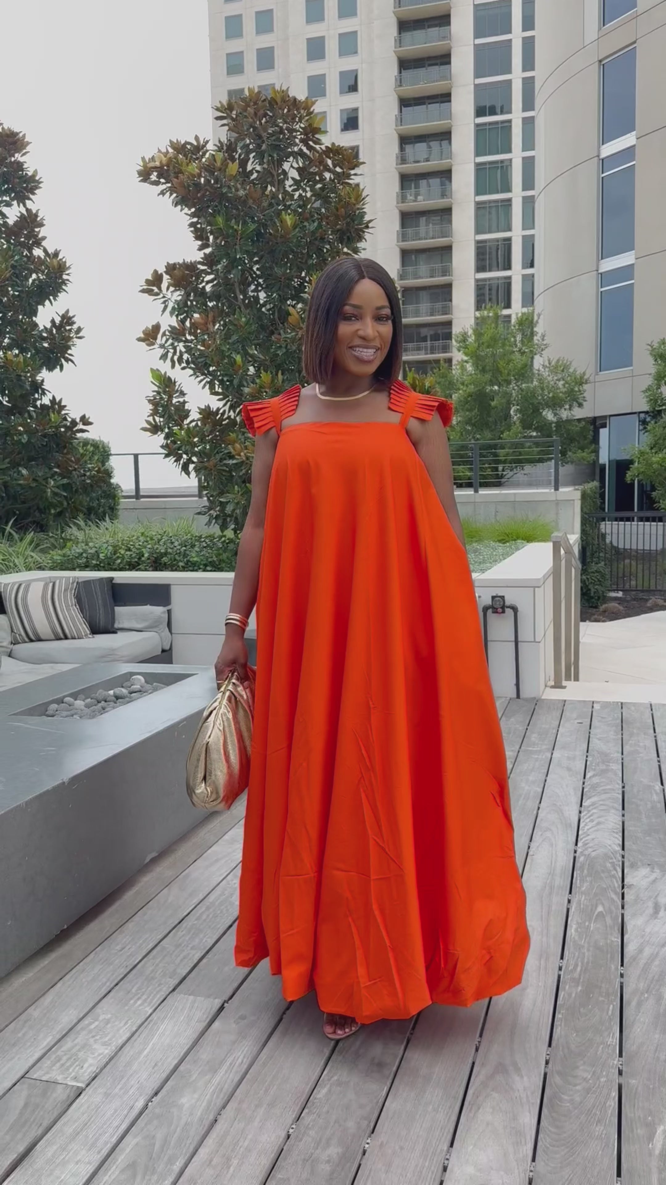 Elior Balloon Dress | Yellow – LuxByElior